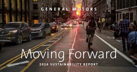 general motors sustainability report 2017